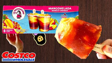 La Michoacana Mangohelada Mango Chamoy Costco Product Review Youtube