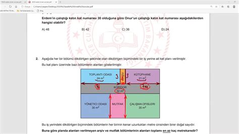 Meb Lgs 2020 Aralik Ayi Örnek Matematİk Sorulari ÇÖzÜmlerİ Youtube