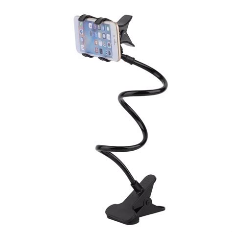 Lazy Shelf Bedside Mobile Phone Holder Clip For Smart Phone Adjustable ...