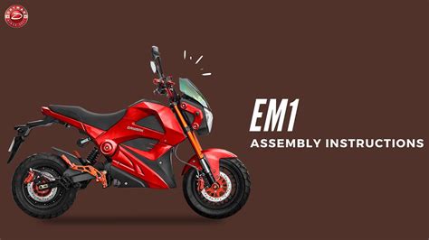 Daymak Em1 Assembly Video Electric Scooter Youtube