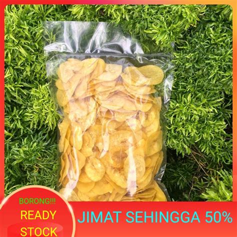 Ready Stock Kerepek Pisang Tanduk Nipis G Shopee Malaysia