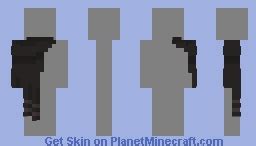 Black Cape Minecraft Skin