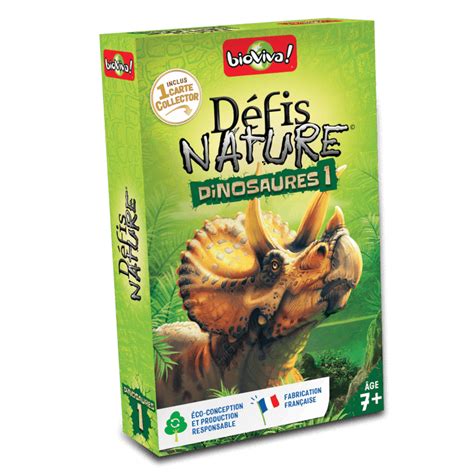 Défis Nature Jeu de cartes jeu de bataille Bioviva