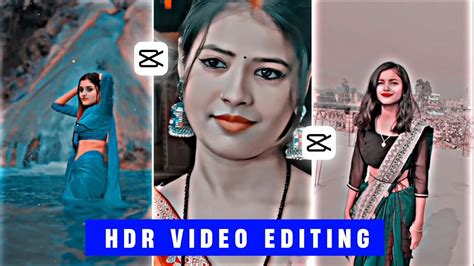 Hdr Blur Effect Video Editing In Capcut How To Make Hdr Blur Effect