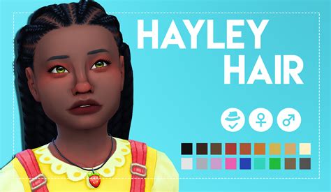 Sims 4 Child Hair Maxis Match Cc