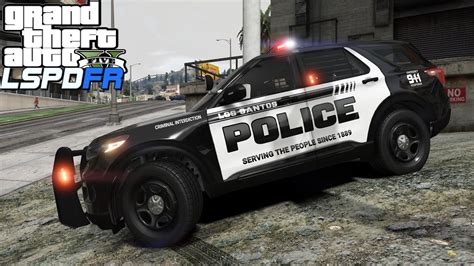 GTA 5 LSPDFR Los Santos Police Department 2020 Ford Explorer