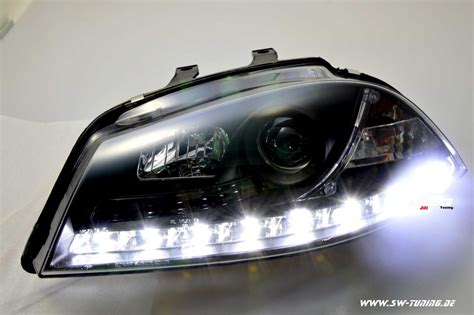 Sw Drl Scheinwerfer Seat Ibiza L Led Tagfahrlicht R Black