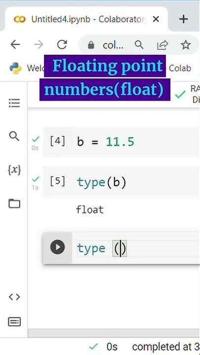 Floating Point Numbers Float Data Type In Python Introduction To Python Programming Youtube