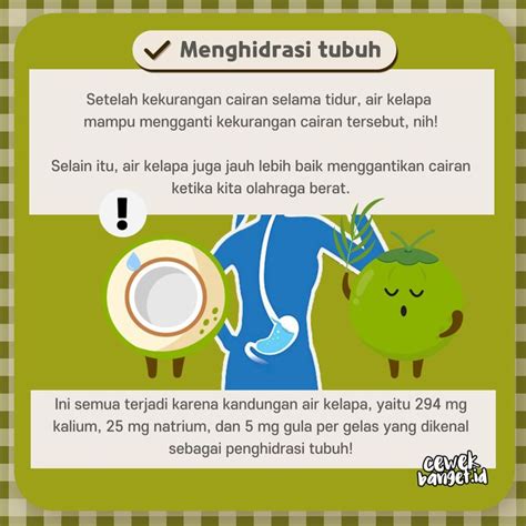 Manfaat Mengejutkan Dari Minum Air Kelapa Saat Perut Kosong Cewekbanget