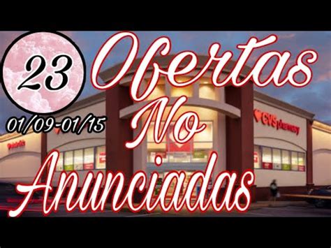 Cvs Ofertas No Anunciadas Cvs Unadvertised Deals Youtube