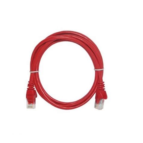 Cabo De Rede Cat 5e 2 5m Pc Ethu25rd Vermelho Patch Cord Plus Cable