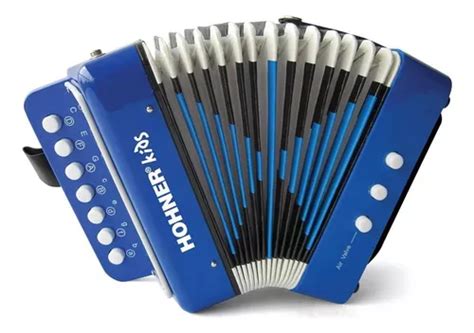 Acordeón De Juguete Hohner Azul Meses Sin Interés