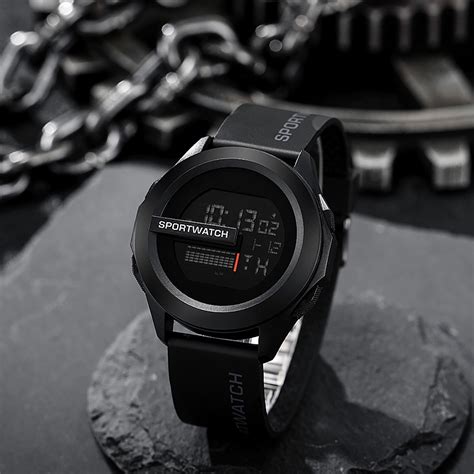 Reloj Electr Nico Para Hombre Multifuncional Impermeable A Prueba De