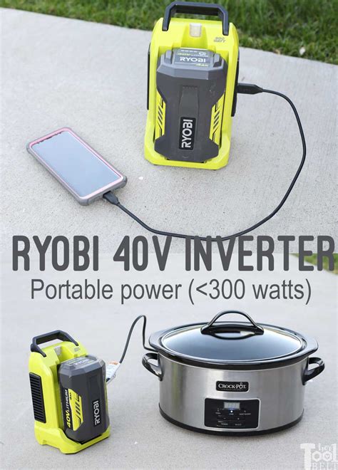 Ryobi 40V Jet Fan Blower & 40V Inverter Review - Her Tool Belt