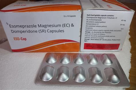 Esomeprazole Magnesium EC Domperidone SR Capsules Prescription