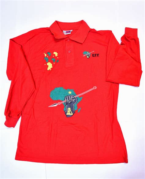 Red Eff Golf Shirt Long Sleeve Eff Online Store