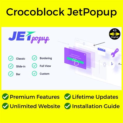 Latest Crocoblock JetPopup WordPress Plugin Free Updates Premium