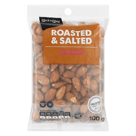 Pnp Almonds Roasted And Salted 100g Smart Price Specials Pnp Home