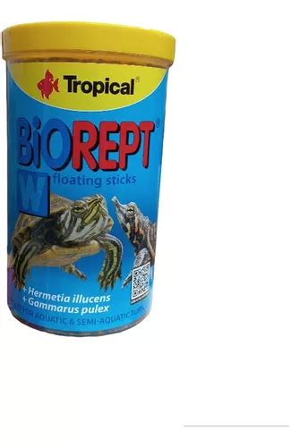 Biorept 300g 1000 Ml Alimento Para Tortugas Acuaticas Y Sem Cuotas