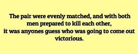 evenly matched promptuarium