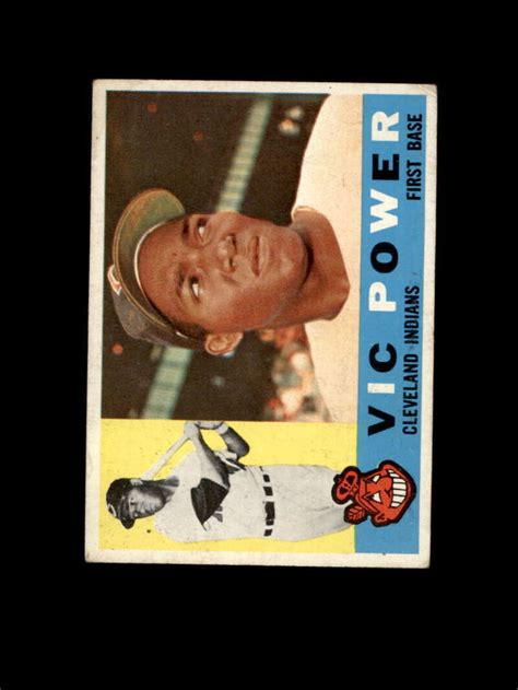 1960 Topps Baseball 075 Vic Power STARX 2 5 G VG LS809244 EBay