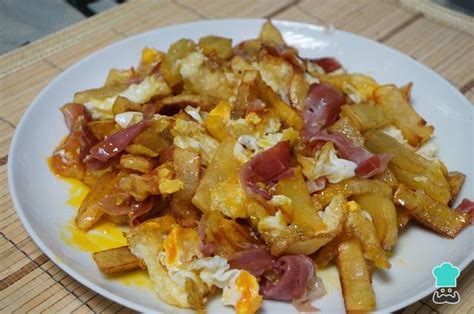 Huevos Rotos Con Patatas Y Jam N Serrano Listos En Min