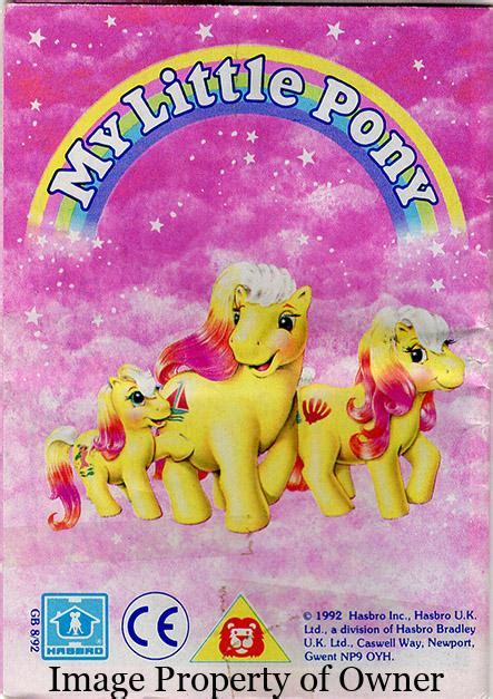 G1 My Little Pony Advertising Yello80s