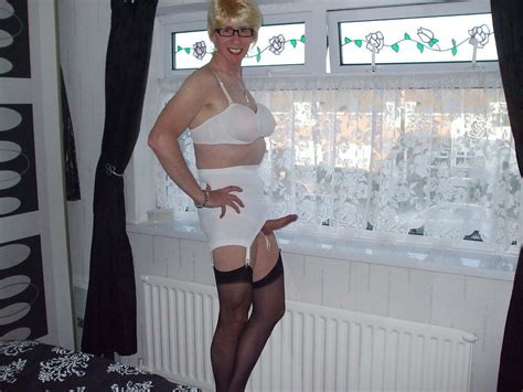 Miss Moorcock Loves To Expose Herself In Her Open Bottom Girdles