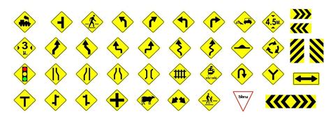 Bundle Of Traffic Signs Prohibition And Regulatory Signs 21483442