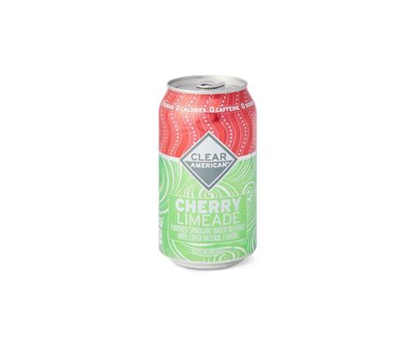 Catalog Beverages Water Clear American Sparkling Water Cherry