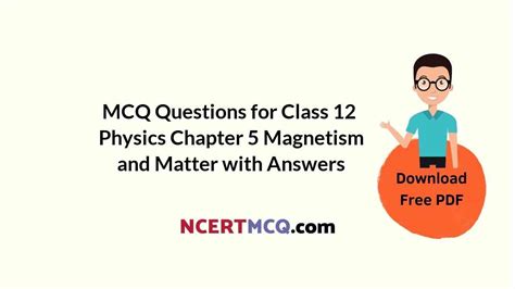 Magnetism And Matter Class 12 MCQ Online Test With Answers Questions