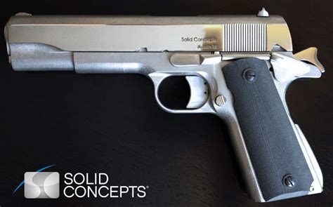 The World's First 3D Printed Metal Handgun