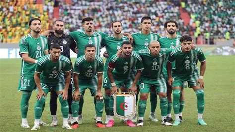 Calendrier de l Algérie pour les Éliminatoires de la CAN 2025