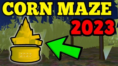 2023 Corn Maze Walkthrough Roblox Work At A Pizza Place Youtube