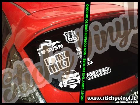 Adesivi Stickers Decals Tuning Per Auto A Partire Da 2 Euro