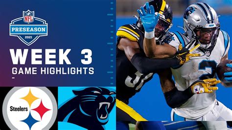 Pittsburgh Steelers Vs Carolina Panthers Preseason Week Nfl