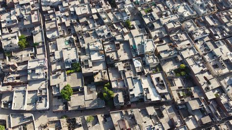 High Angle Aerial View Of Sheikhupura City Of Punjab Pakistan Drone S