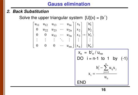 Ppt Gauss Jordan Powerpoint Presentation Free Download Id6145310