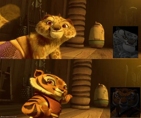 Tai Lung And Tigress Kung Fu Panda