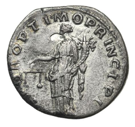 Impero Romano Traiano D C Denarius Aequitas Rome Mint