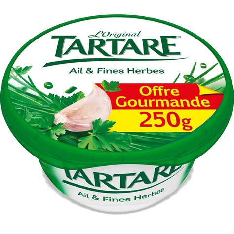 Tartare L Original Fromage Tartiner Ail Et Fines Herbes G Pas Cher