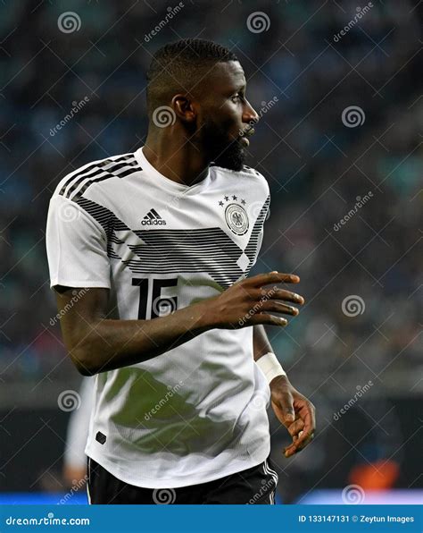 Chelsea and Germany National Team Defender Antonio Rudiger Editorial ...