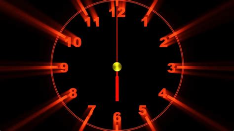 60 Sec COUNTDOWN V 110 Red TIMER With Sound Effects And Voice 10 Sec