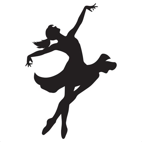 Fleckeri Viennese waltz dance silhouette - Ballroom dance Illustration ...