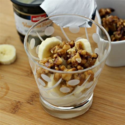 Banana Maple Walnut Yogurt Parfait Renees Kitchen Adventures