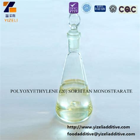 الصين Polyoxyethylene Sorbitan Monostearate Tween 60 E435 Cas No