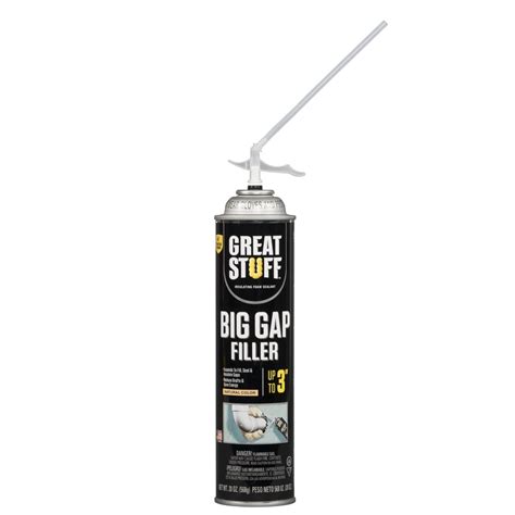 Dow Great Stuff Big Gap Filler 20 Oz Spray Foam Insulation At