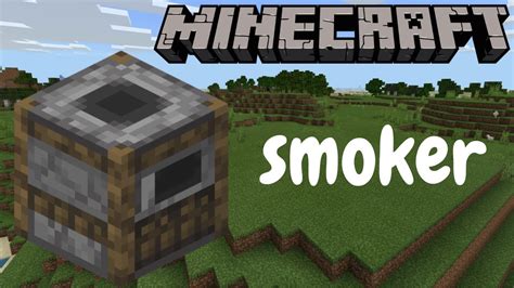 Hoe Maak Je Een Smoker In Minecraft Youtube