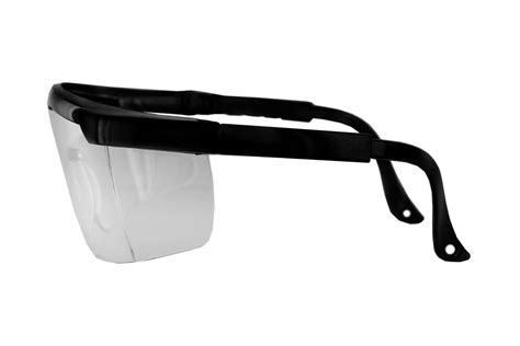 Safety Glasses (Black) - 2 pairs per pack – Continental Eyewear