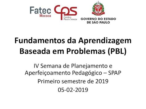 Pdf Aprendizagem Baseada Em Problemas Pbl Aprendizagem Baseada Em